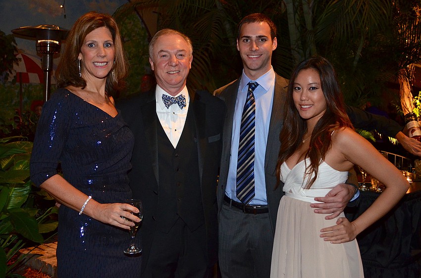 Holly and Paul Miller with Robert Miller and Erin Ma