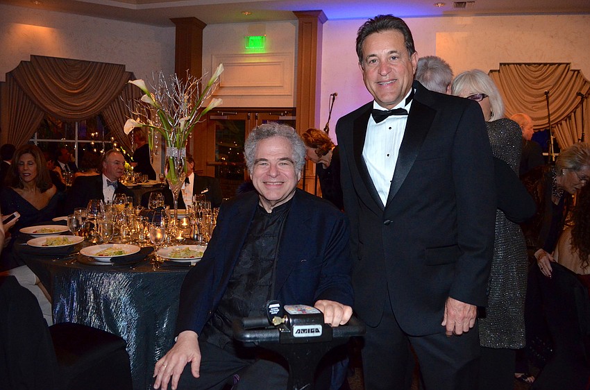 Itzhak Perlman and Jed Paradies