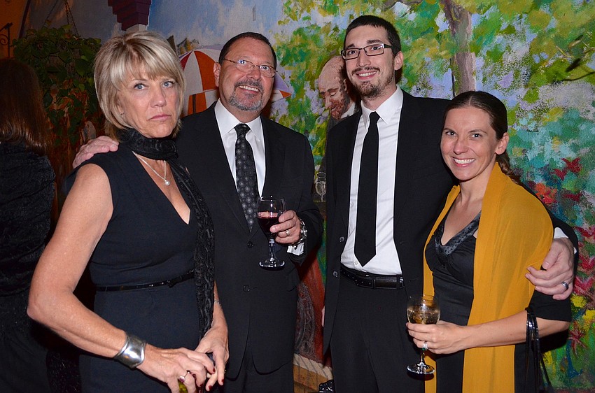 Sandra Lee and Steve Sabato with Brent and Julie Kanapaux