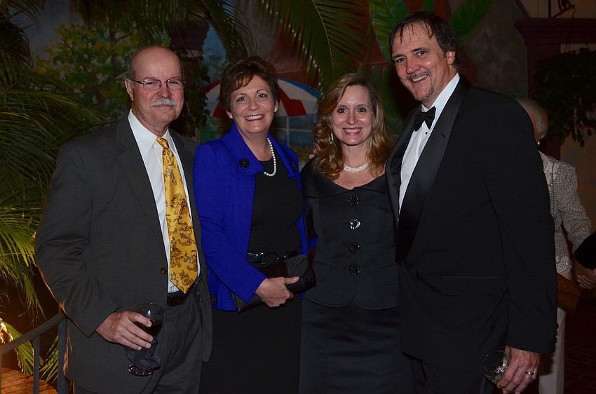 David Smith and JoAnn Vrofsky with Kathy and Jerry Jordan
