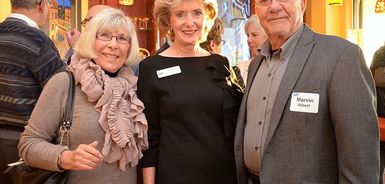 Gerri Aaron, Anne Verig and Marvin Albert