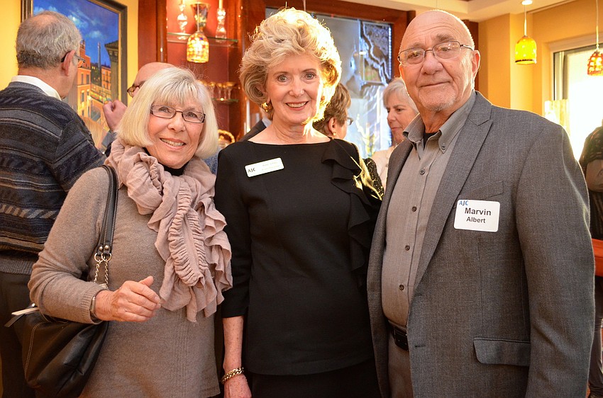 Gerri Aaron, Anne Verig and Marvin Albert