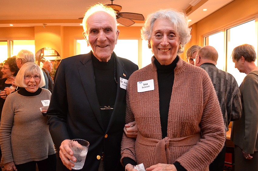 Dr. Arthur Anowitz and Ina Schnell