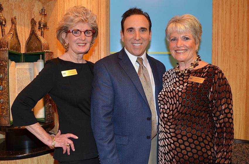 Anne Virag, Brian Lipton and host Edie Chaifetz