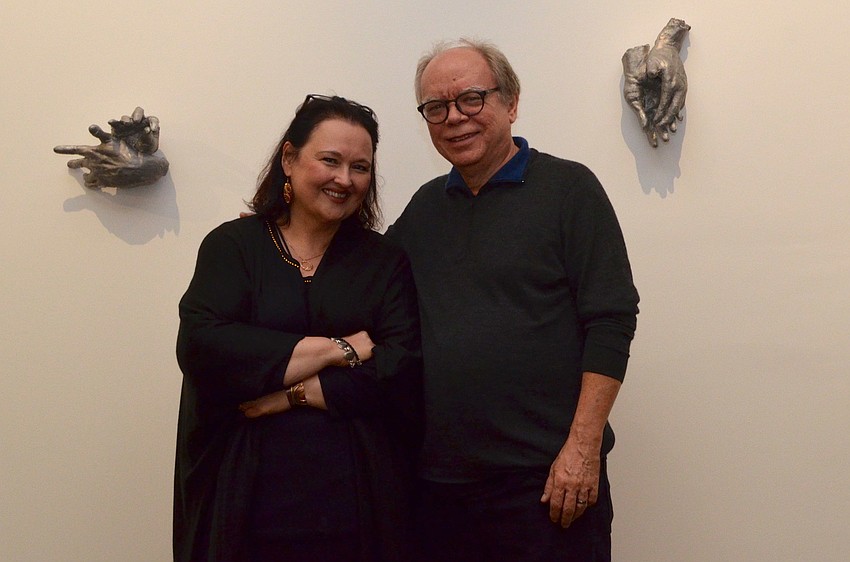 Marilyn and featured artist Mark Anderson