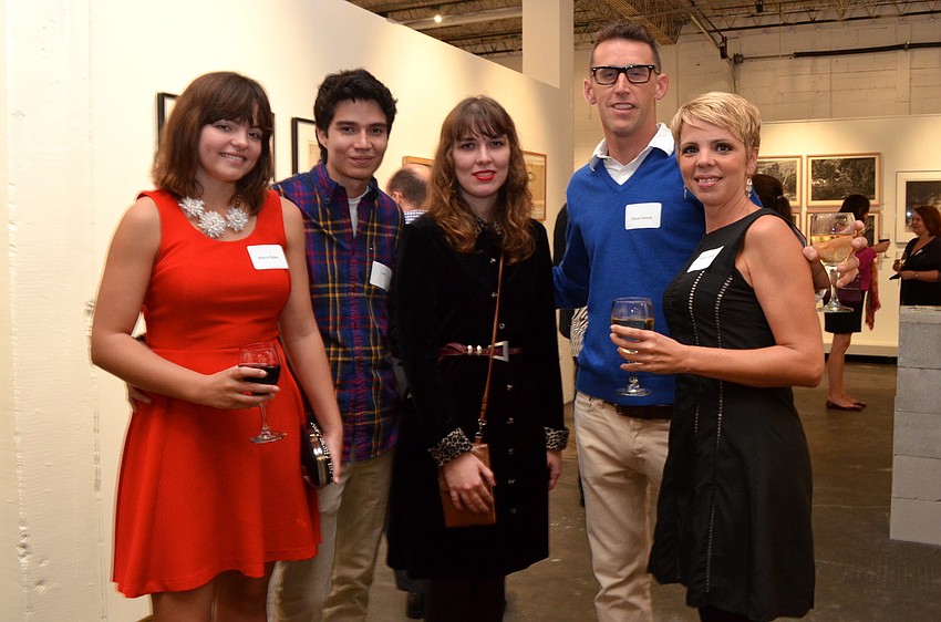 Bianca Rylee, Jairo Espinel and Molly Dean with Steven and Valerie Strenk