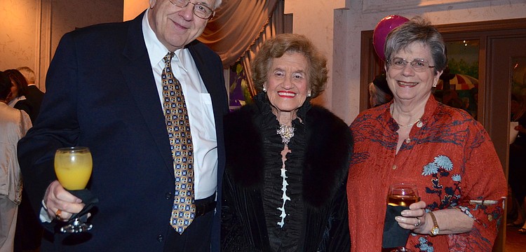 Barry Bakal, Betty Schoenbaum and Gloria Bakal