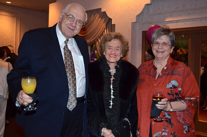 Barry Bakal, Betty Schoenbaum and Gloria Bakal