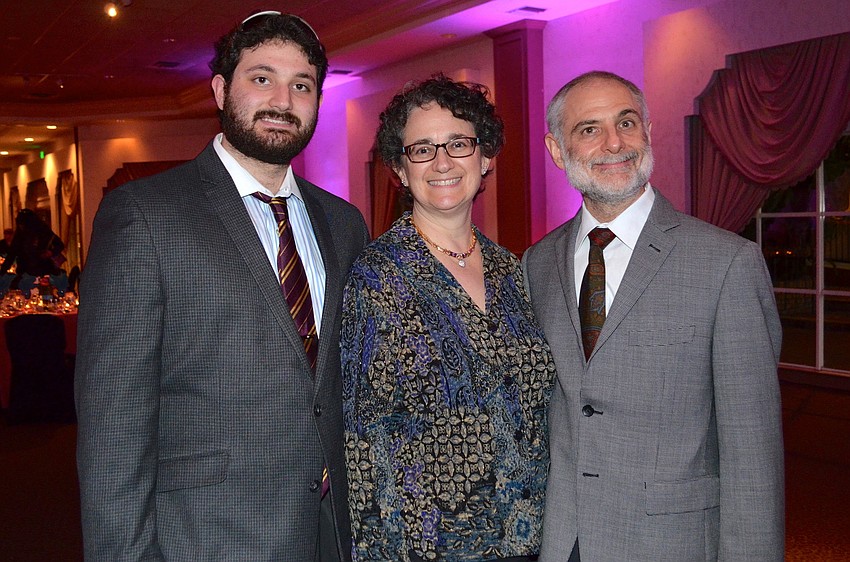 Nathan Dinitz, Tina Fein Dinitz and Rick Fein Dinitz