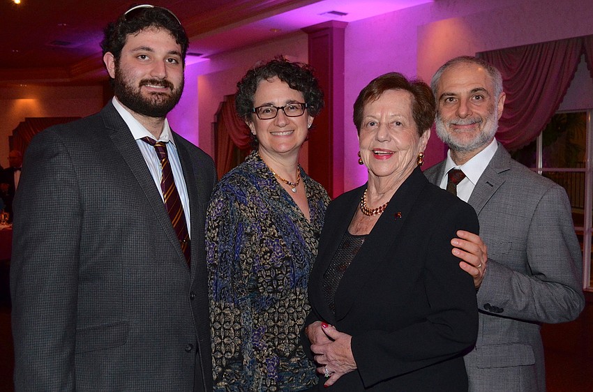 Nathan Fein Dinitz, Tina Fein Dinitz, Shirley Fein and Rick Fein Dinitz