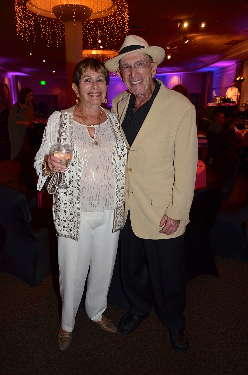 Louise and chair Dr. David Solomon