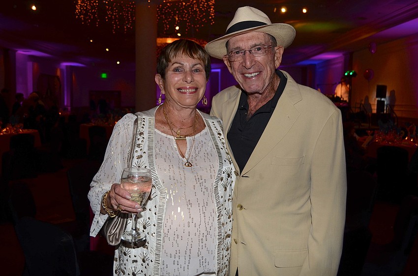 Louise and chair Dr. David Solomon