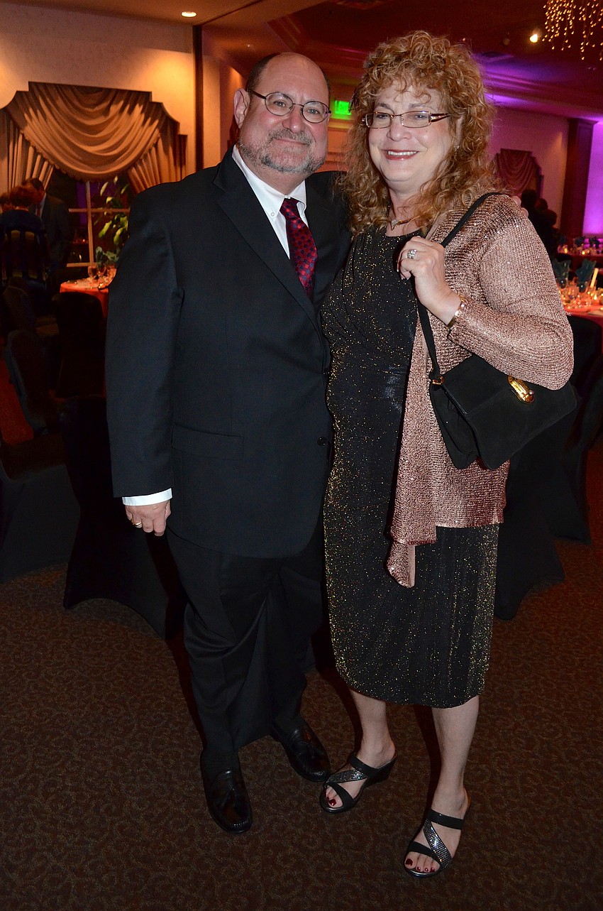 Honoree Robin Tannenbaum with his wife Judy