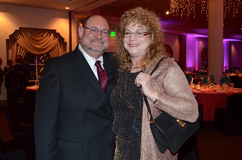 Honoree Robin Tannenbaum with his wife Judy