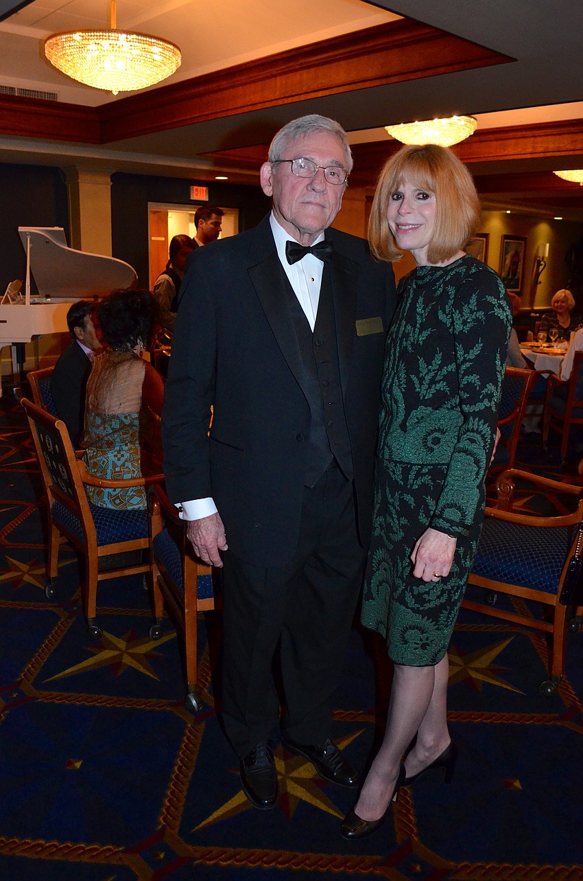 Honoree Don Worthington with his wife Rachel