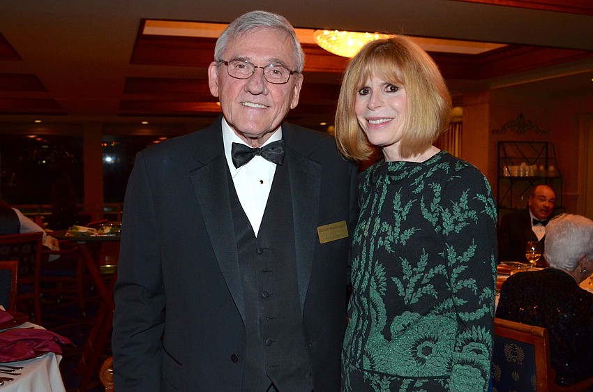 Honoree Don Worthington with his wife Rachel