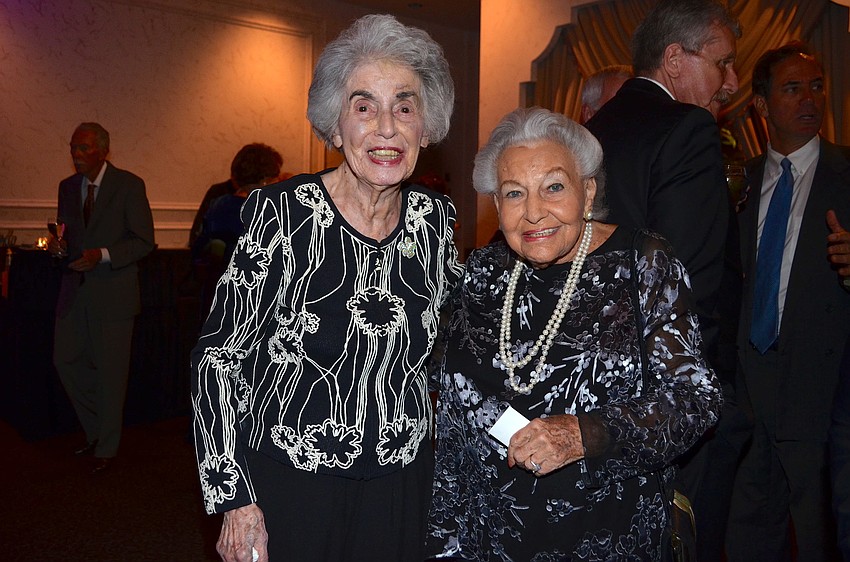 Florence Zox and Betty Schiff