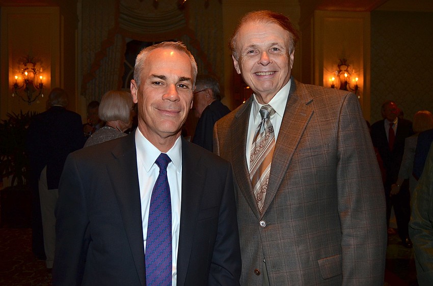 Jay Logan and Dr. Larry Thompson