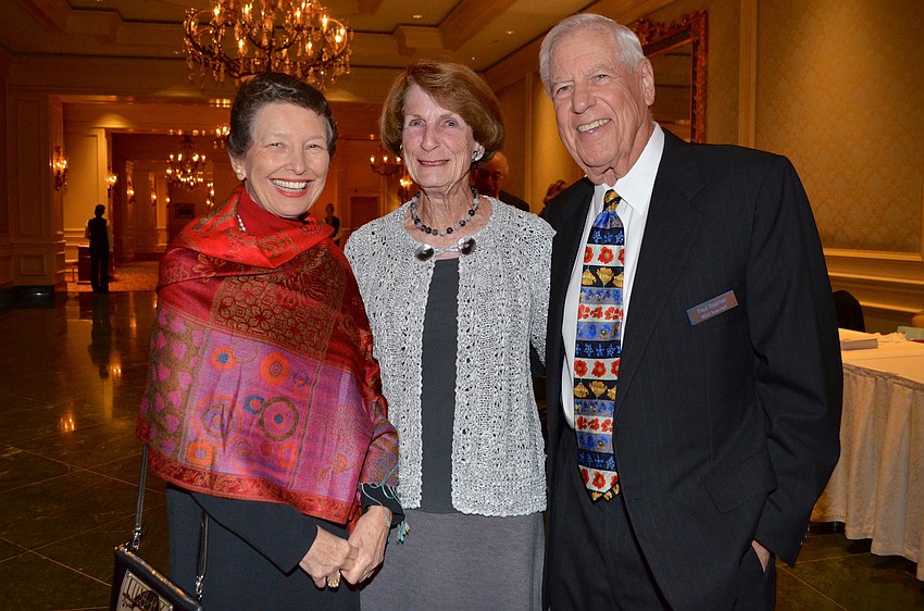 Nancy Rome, Barbara Brown and Paul Reamer
