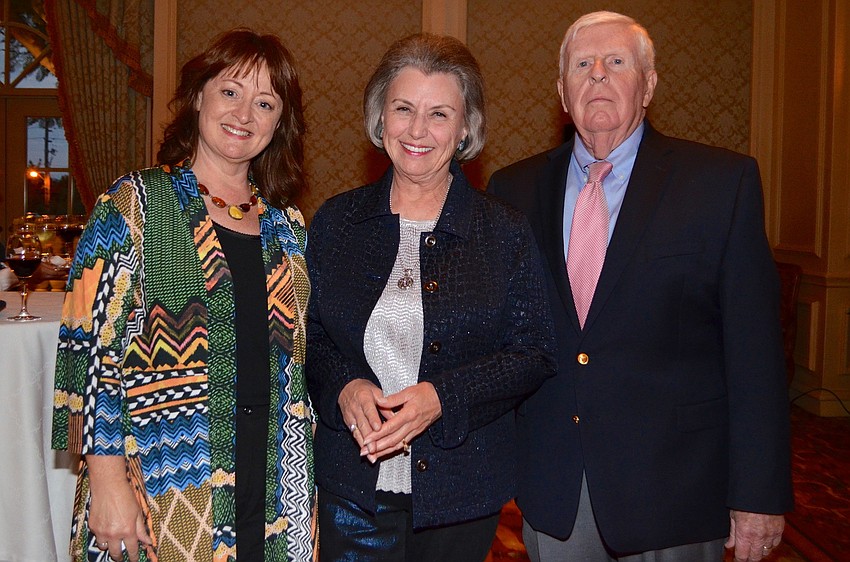 Lori Sims with Muriel and Guy Boyle