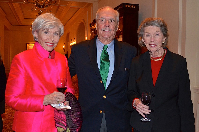 Mary Lou and Jim Thomas with Alice Rau