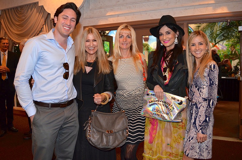 Daniel Volz, Lynn Barrie, Silke Weiss, Zara Barrie and Sara Sardelli