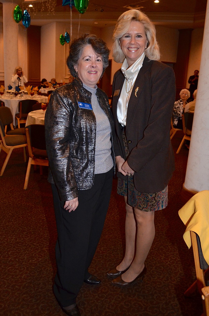 Andria Bilan and Karin Grablin