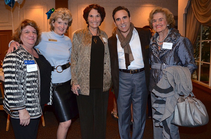 Rose Chapman, Anne Virag, Alice Cotman, Brian Lipton and Betty Schoenbaum