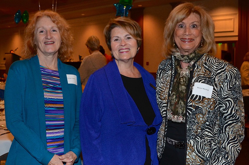 Carolyn Greber, Rosalie Leon and Marion Marshak