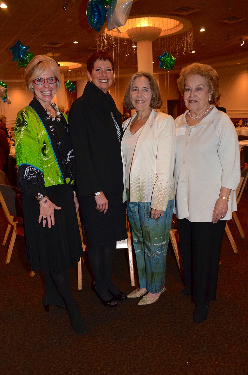 Women in Power honorees Roxie Jerde, Gwen MacKenzie, Kim Sheintal and Judy Weinstein