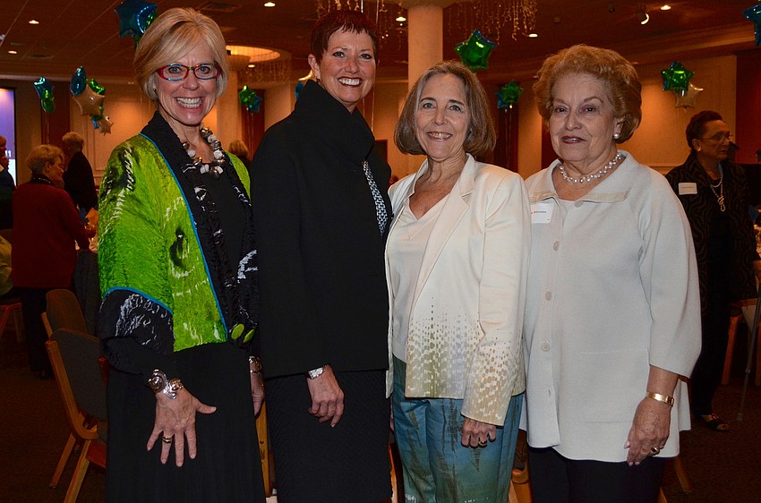 Women in Power honorees Roxie Jerde, Gwen MacKenzie, Kim Sheintal and Judy Weinstein