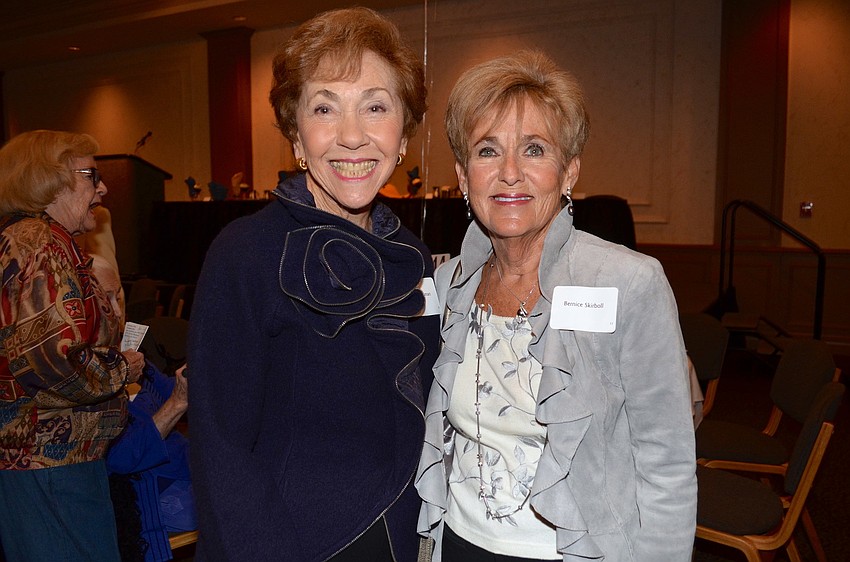 Sandra Leshman and Bunny Skirboll