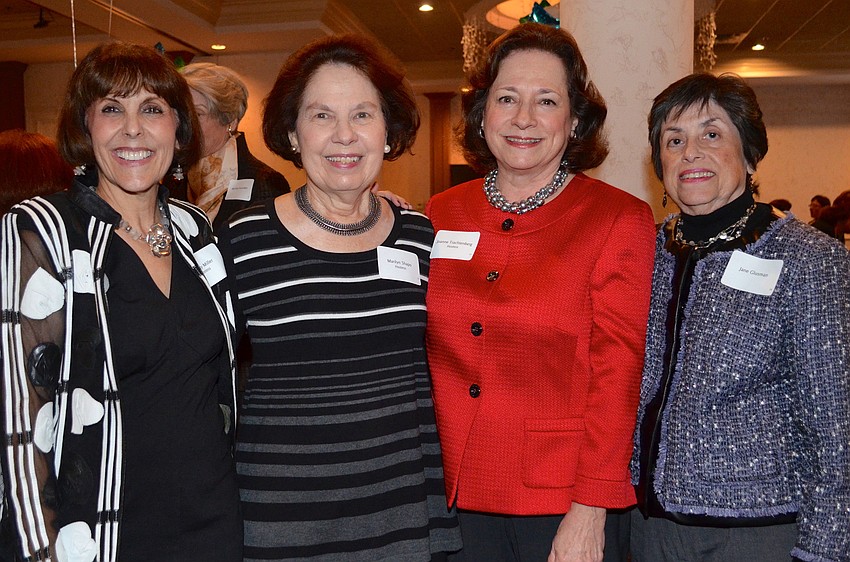 Nancy Miller, Marilyn Shapo, Joanne Trachtenberg and Jane Glusman