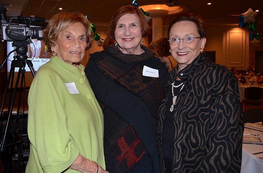 Ruth Orne, Judy Bronstein and Sue Bralow