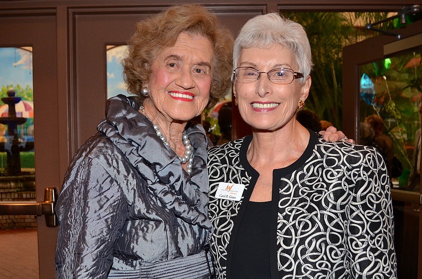 Betty Schoenbaum and Carol Green