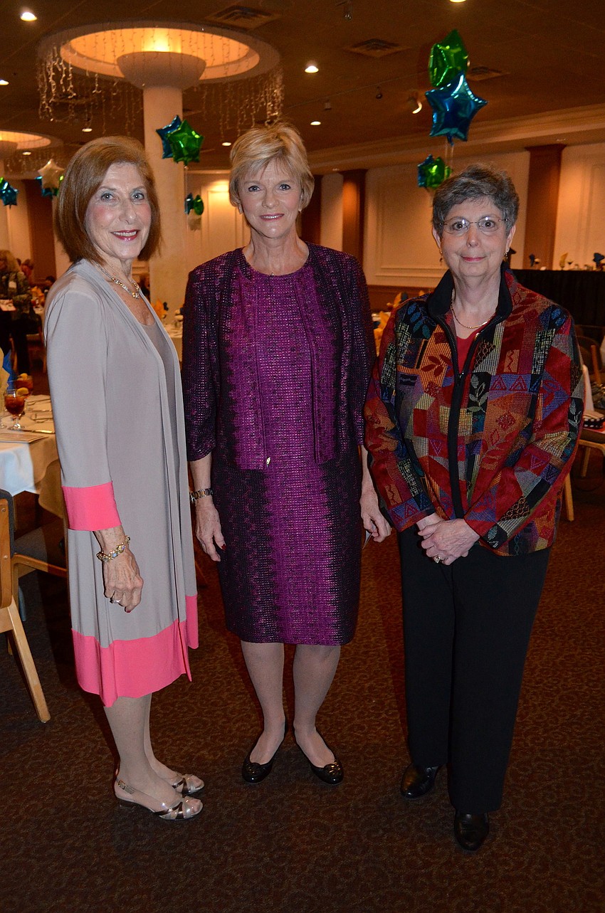 Bonnie Sussman, co-chair Nicci Kobritz and Debbie Engleson