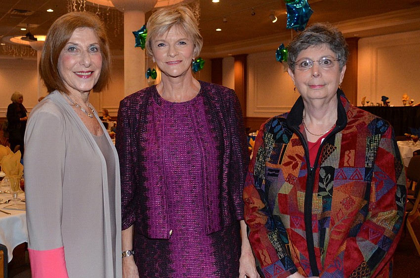 Bonnie Sussman, co-chair Nicci Kobritz and Debbie Engleson