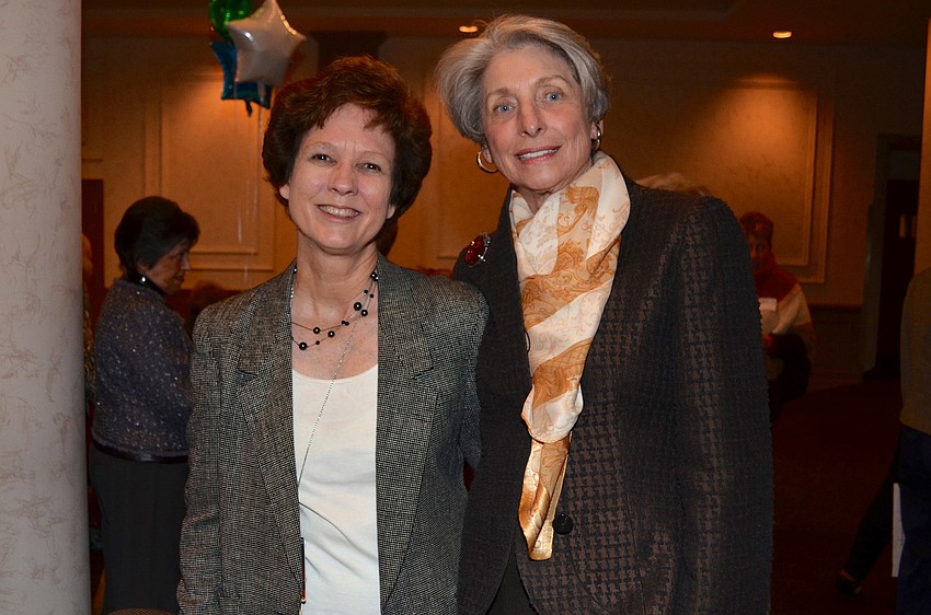 Lori White and Michael Saunders