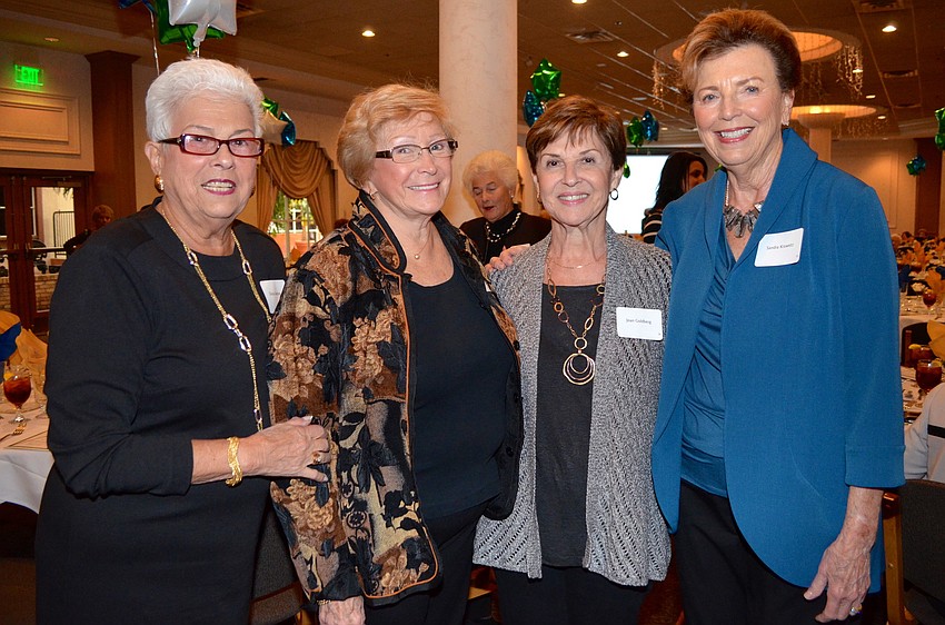 Gloria Zwelling, Kay Press, Joan Goldberg and Sandra Krawetz
