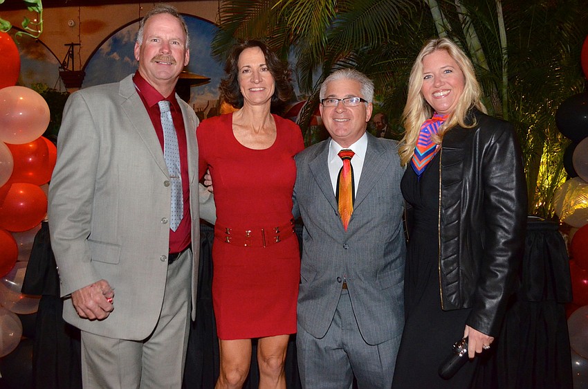 Jim and Lori Gabbert with Brad and Melissa Lerner