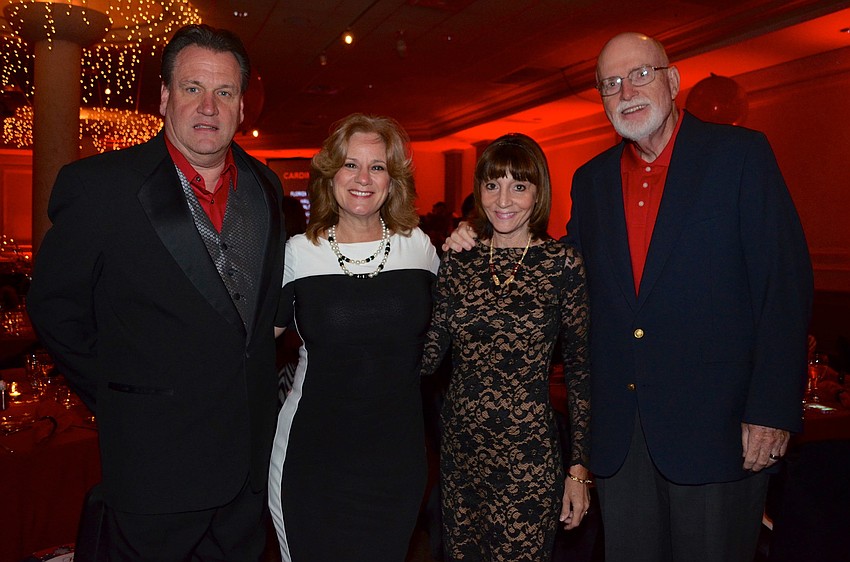 Gary Hill and Carolyn Perry with Barbara and Jerry Oâ€™Grady