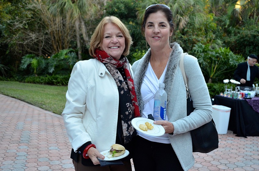 Patti Lowe and Alice Sample