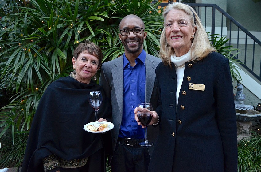 Carol Peschel, Reggie Robinson and Cameron Cox