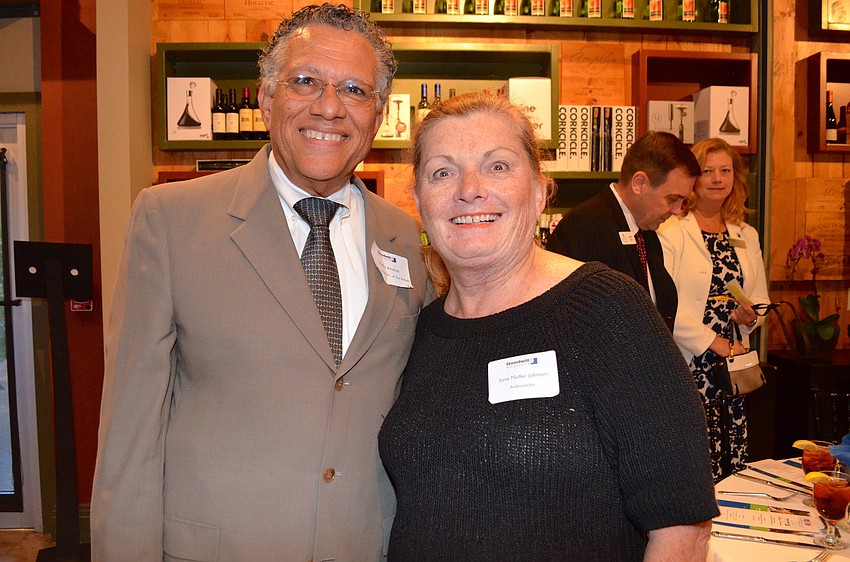 Eladio Amores and Jane Nutter Johnson