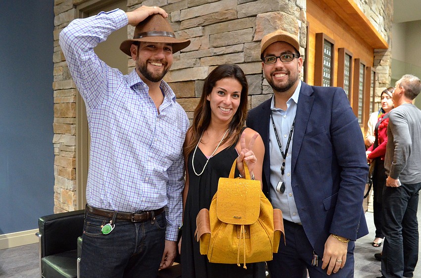 Michael Chokr, Tatyana Sharoubim and Amir Chokr