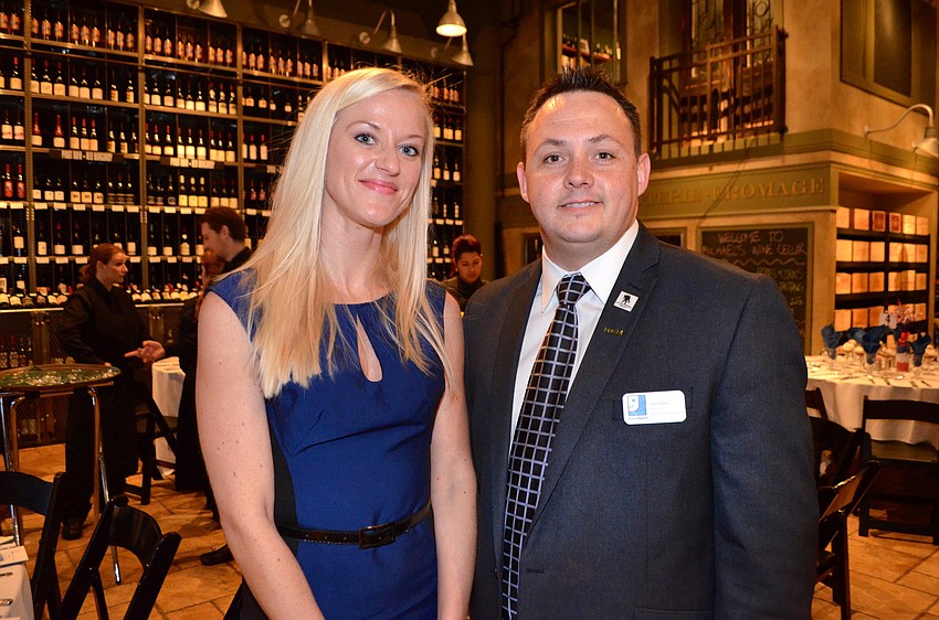 Sara Felger and Chris Davis