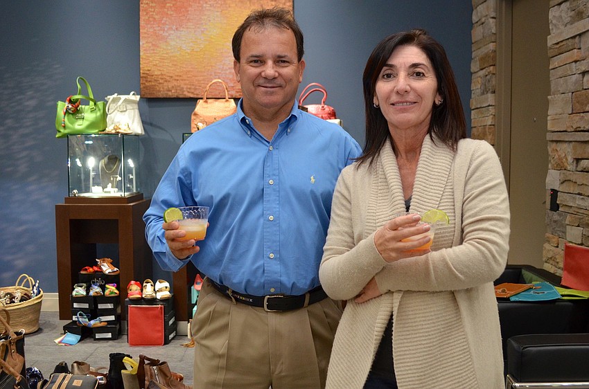 Bernardo Gonzales and Luisa Galvao