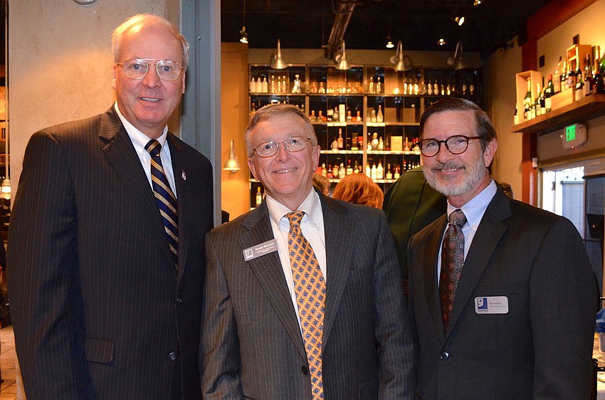 General (retired) Craig McKinley, David Bassett and Bob Rosinsky