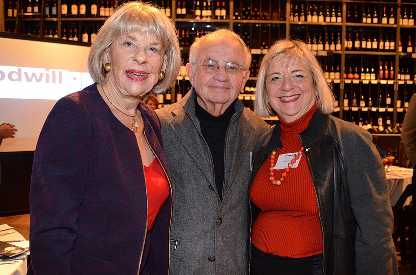 Gloria Moss, Steve Baseman and Marian Moss