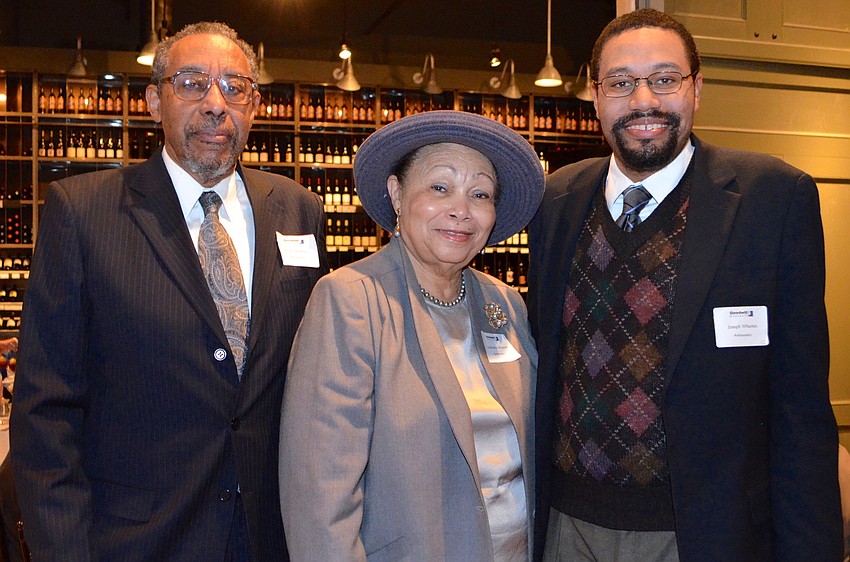 Dr. Richard Wharton, Dr. Lou Bertha McKenzie-Wharton and Joseph Wharton